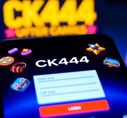 Screenshot of ck4444 login app android showcasing seamless access to top online gaming features for smooth gameplay.